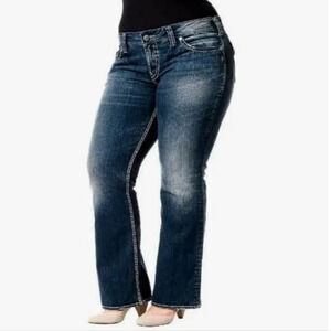 Silver Suki Jeans Mid Slim Bootcut  30/31 Western